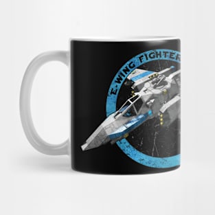 E - WING FIGHTER CORPS BLUE Mug